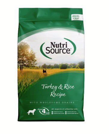 NutriSource Turkey &amp; Rice Dog Dry 4#
