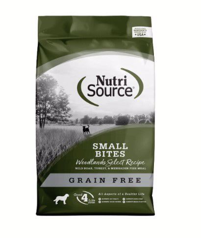 NutriSource Woodlands Select Small Bites Grain Free Dog Dry 4#