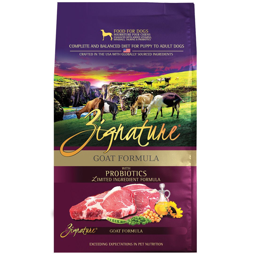 Zignature Goat Formula Grain Free Dry Dog Food 25#