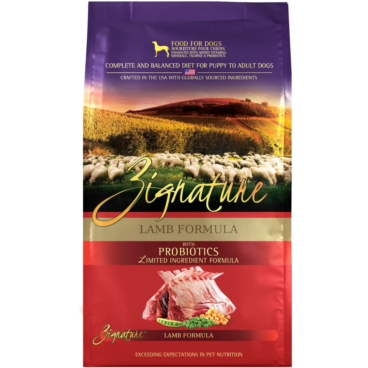 Zignature Lamb Formula Grain Free Dry Dog Food 12.5#