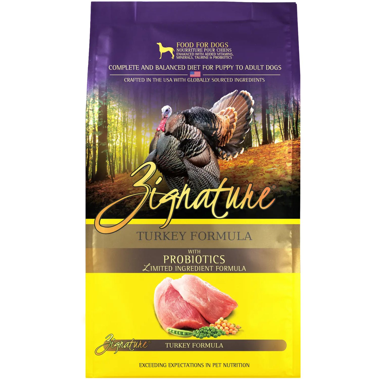 Zignature Turkey Formula Grain Free Dry Dog Food 12.5#
