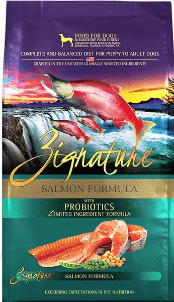 Zignature Salmon Formula Grain Free Dry Dog Food 25#