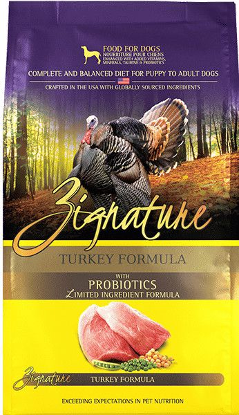 Zignature Turkey Formula Grain Free Dry Dog Food 25#