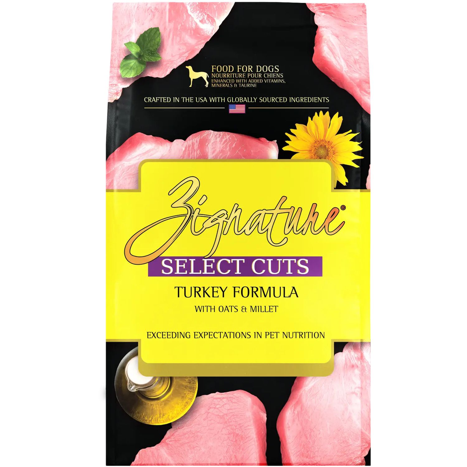 Zignature Select Cuts Turkey Formula Dry Dog Food 4#