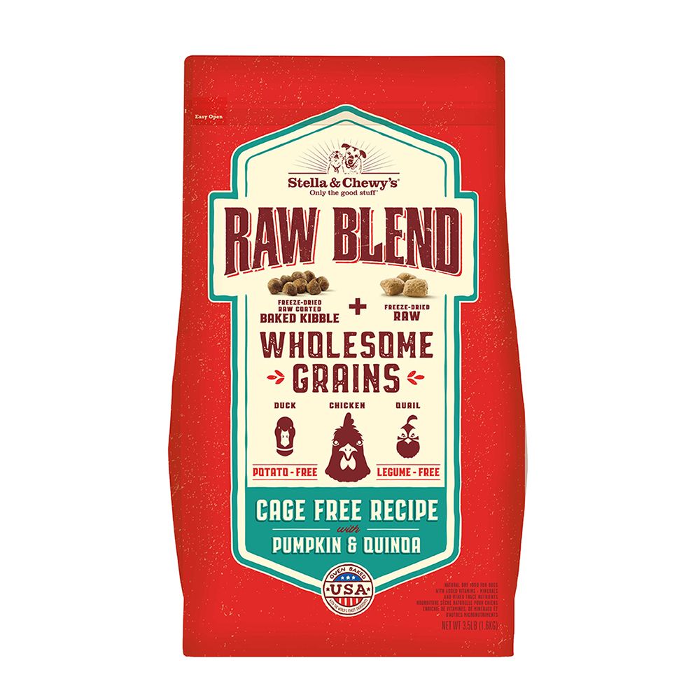 Stella &amp; Chewy’s Wholesome Grain Raw Blend 22#, Color: Cage Free, Size: 22#