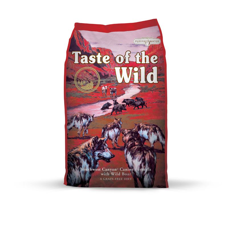 Taste of the Wild Grain Free Southwest Canyon Canine Recipe with Wild Boar 5#