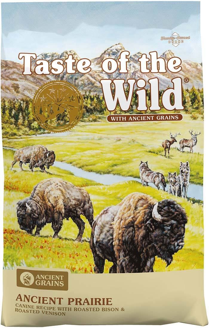 Taste of the Wild Ancient Prairie Canine Recipe with Roasted Bison &amp; Roasted Venison Dry Dog Food 14#