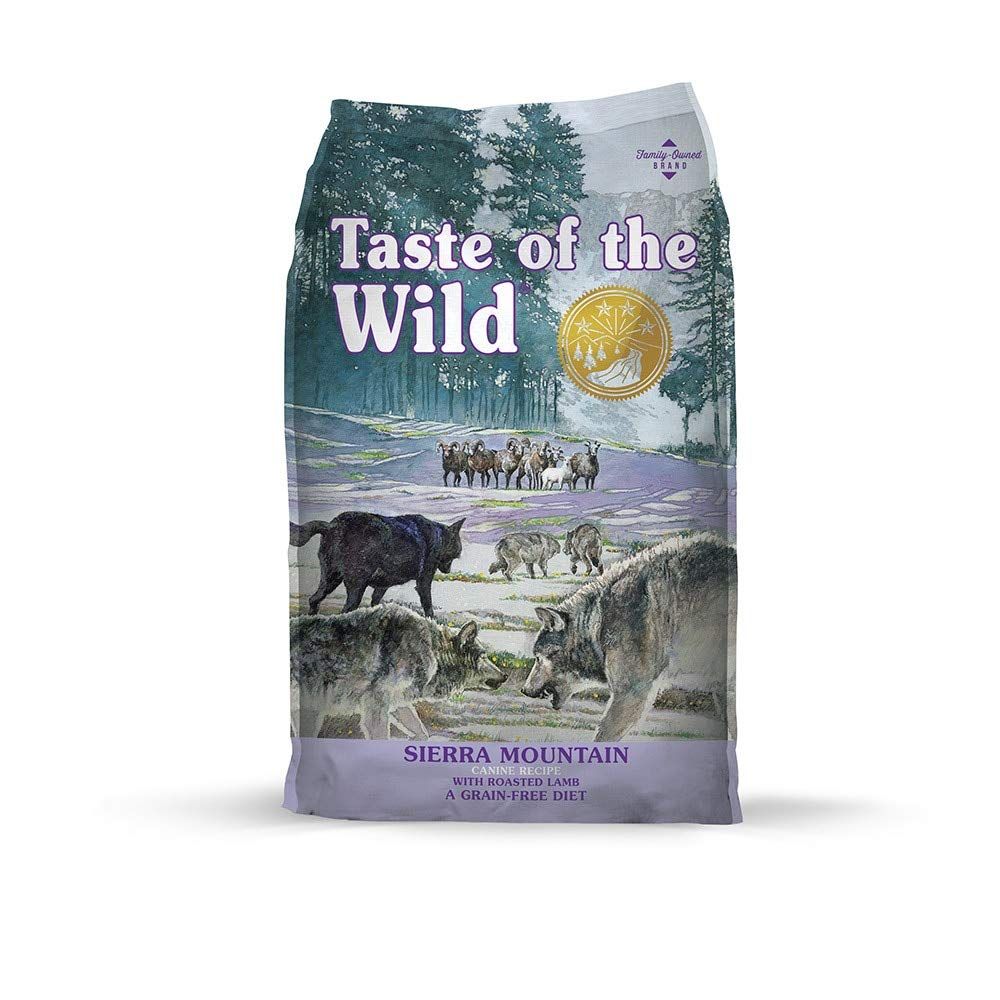 Taste of the Wild Grain Free Sierra Mountain Canine Recipe with Roasted Lamb 14#