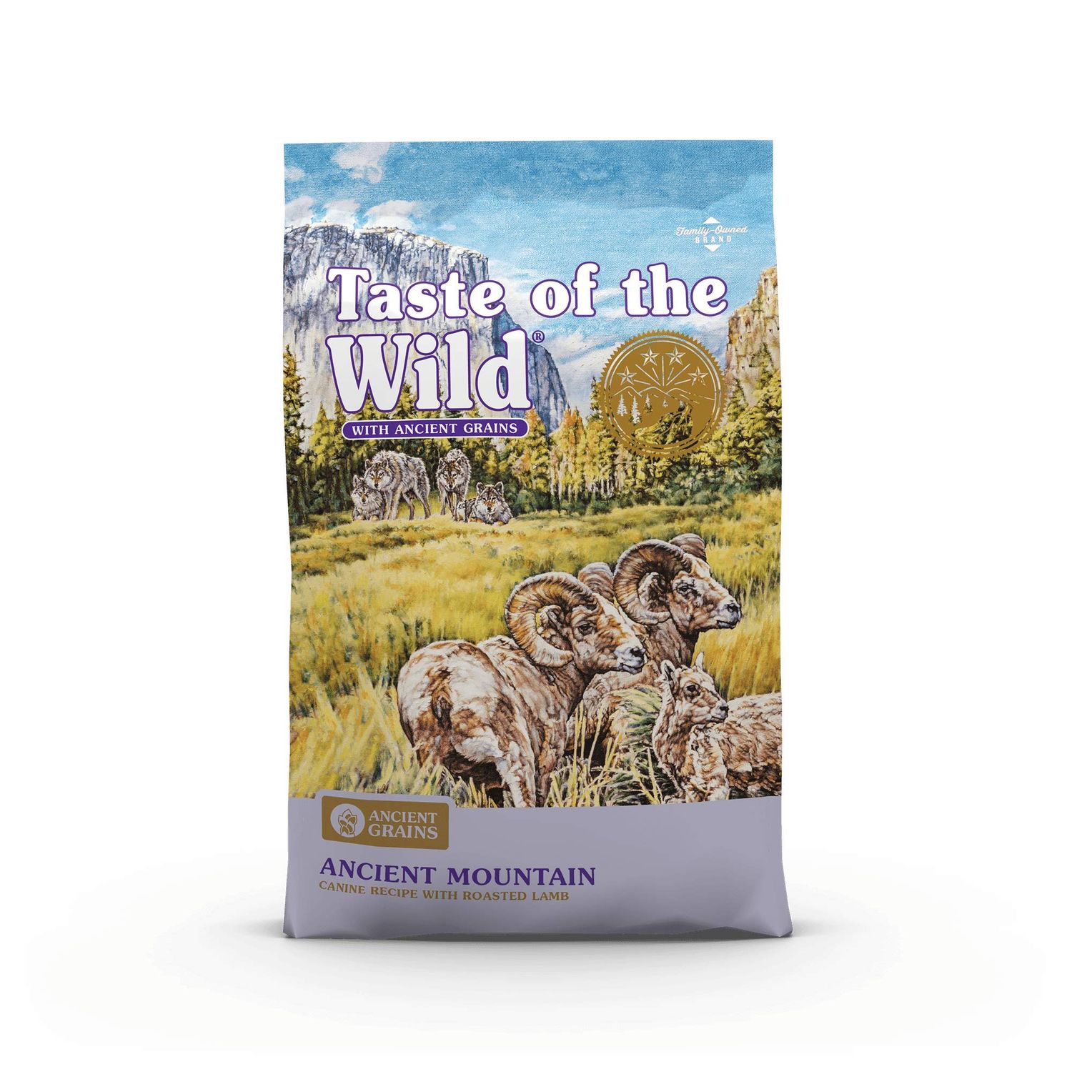 Taste of the Wild Ancient Mountain Canine Recipe with Roasted Lamb Dry Dog Food 5#