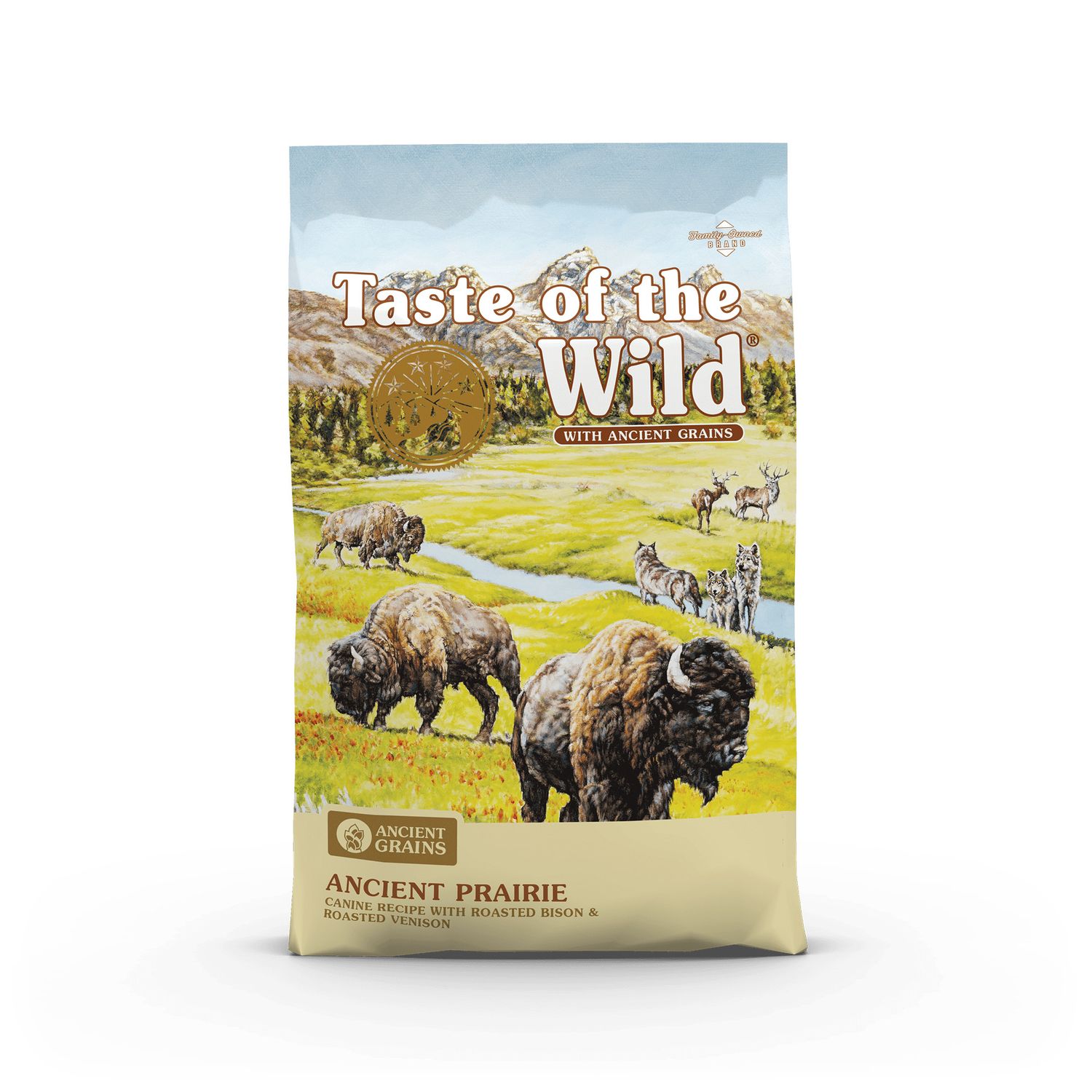 Taste of the Wild Ancient Prairie Canine Recipe with Roasted Bison and Roasted Venison 5#
