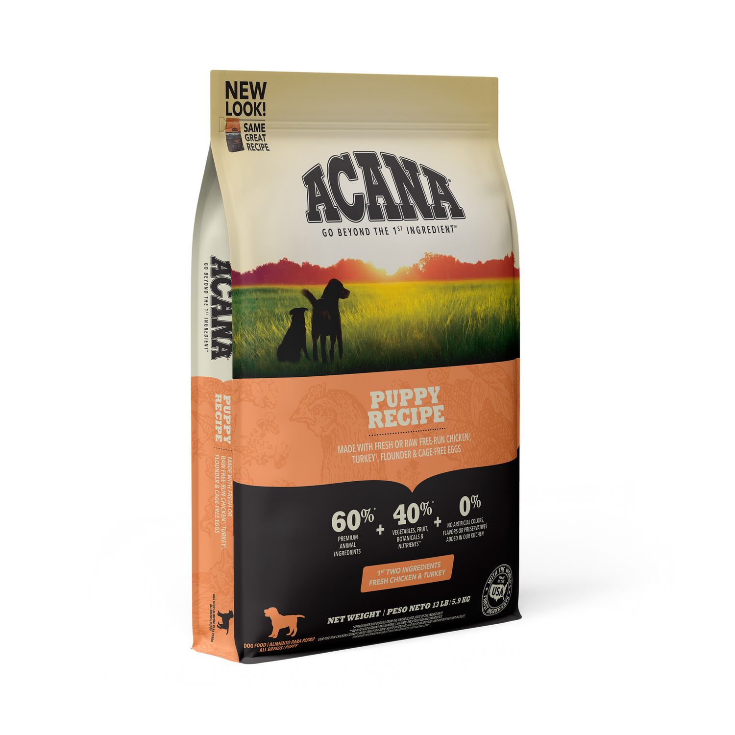 Acana Grain Free Puppy Recipe  Dry Dog Food 13#