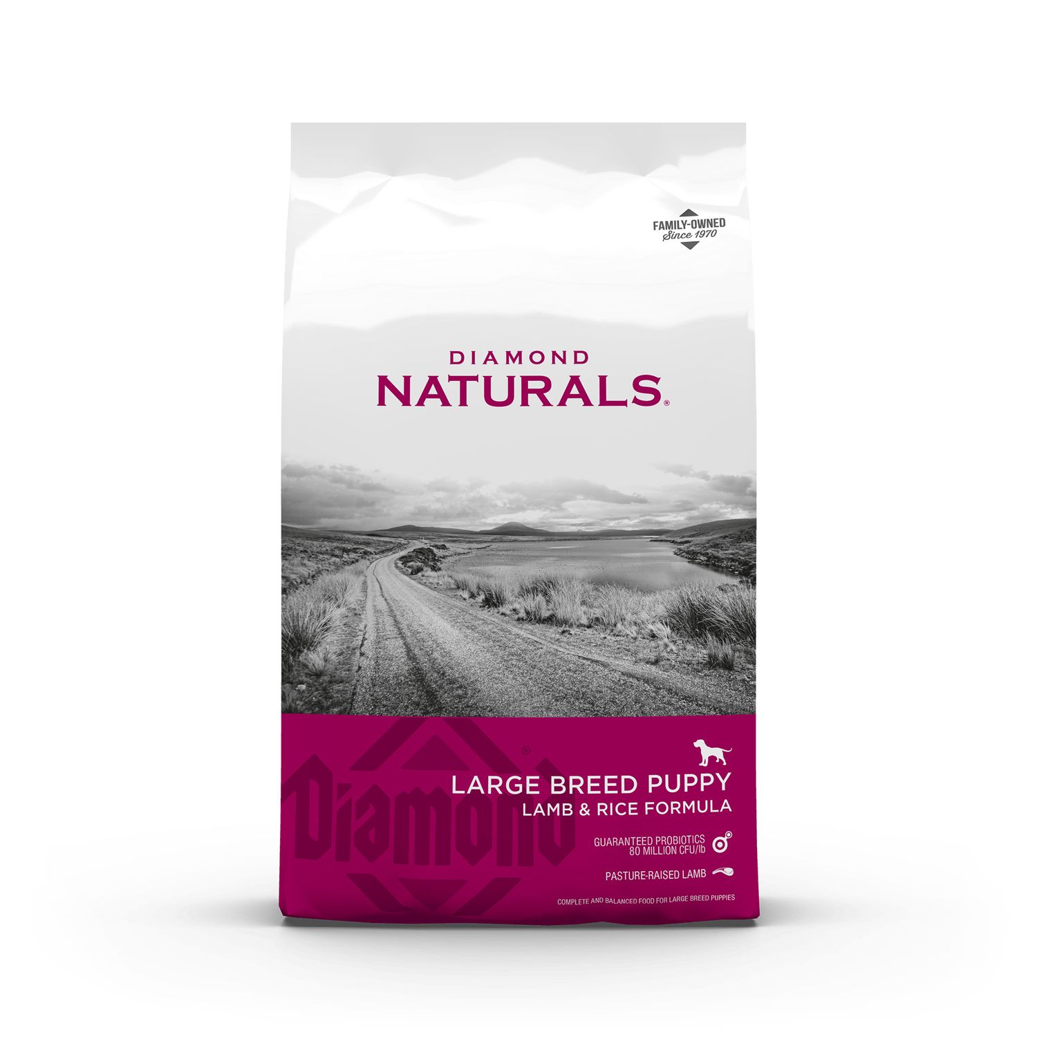 Diamond Naturals Lamb &amp; Rice Large Breed Puppy 20#