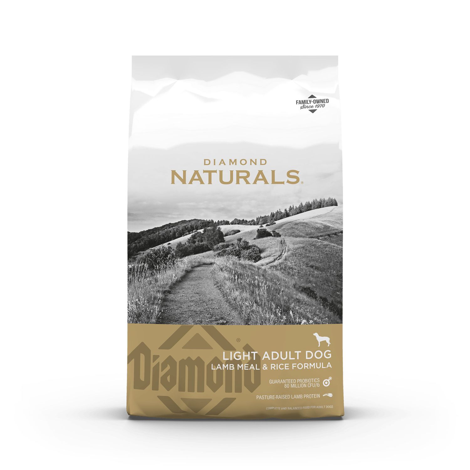 Diamond Naturals Lamb &amp; Rice Light Dog 30#