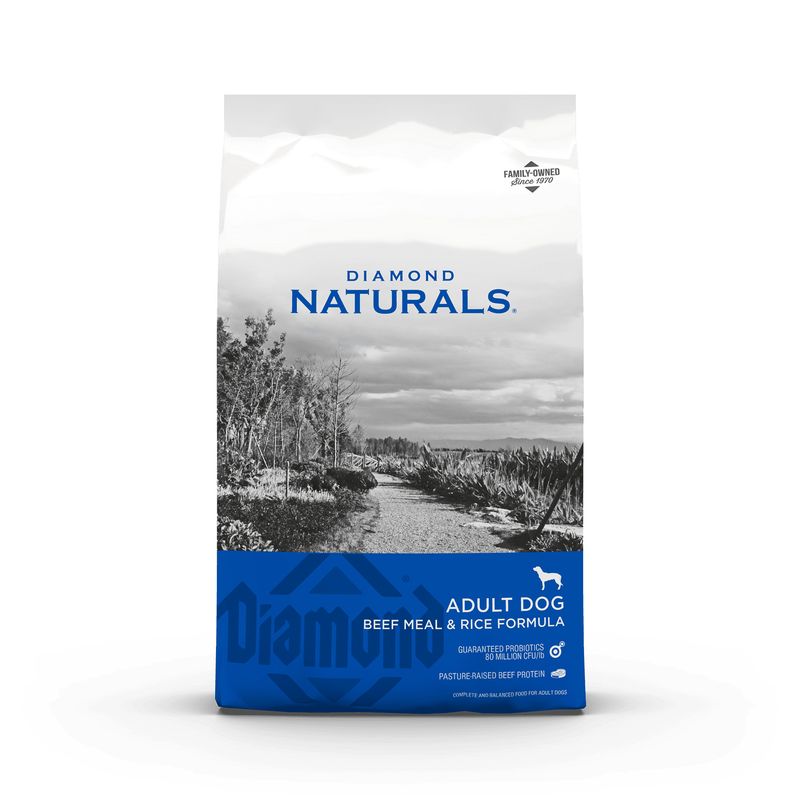 Diamond Naturals Beef &amp; Rice Dog 40#