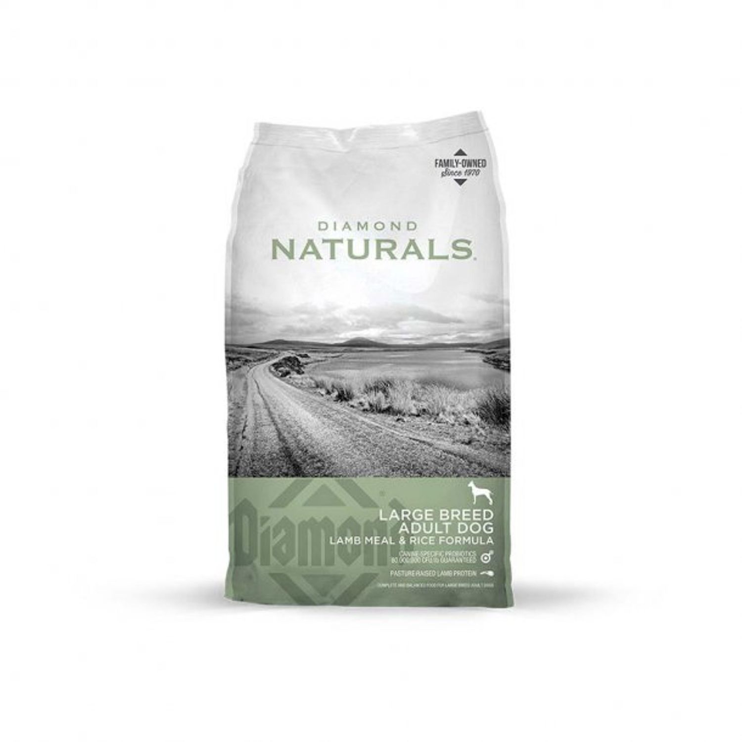 Diamond Naturals Lamb &amp; Rice Large Breed Dog 40#