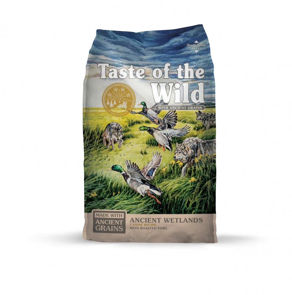 Taste of the Wild Ancient Wetlands Canine Recipe with Roasted Fowl Dry Dog Food 14#