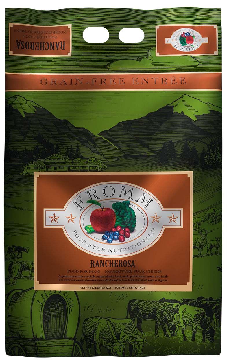Fromm Four Star Rancherosa Grain Free Dry Dog Food 12#