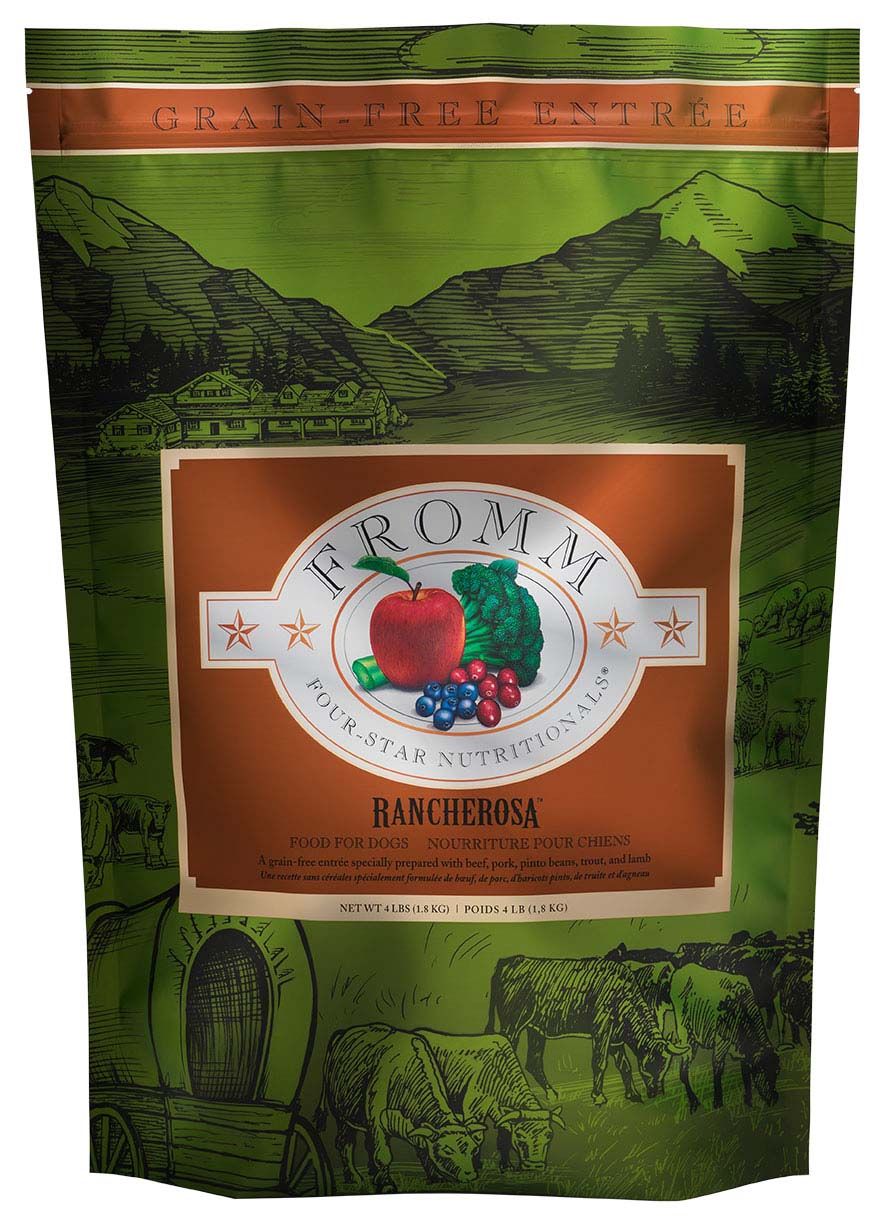 Fromm Four Star Rancherosa Grain Free Dry Dog Food 4#