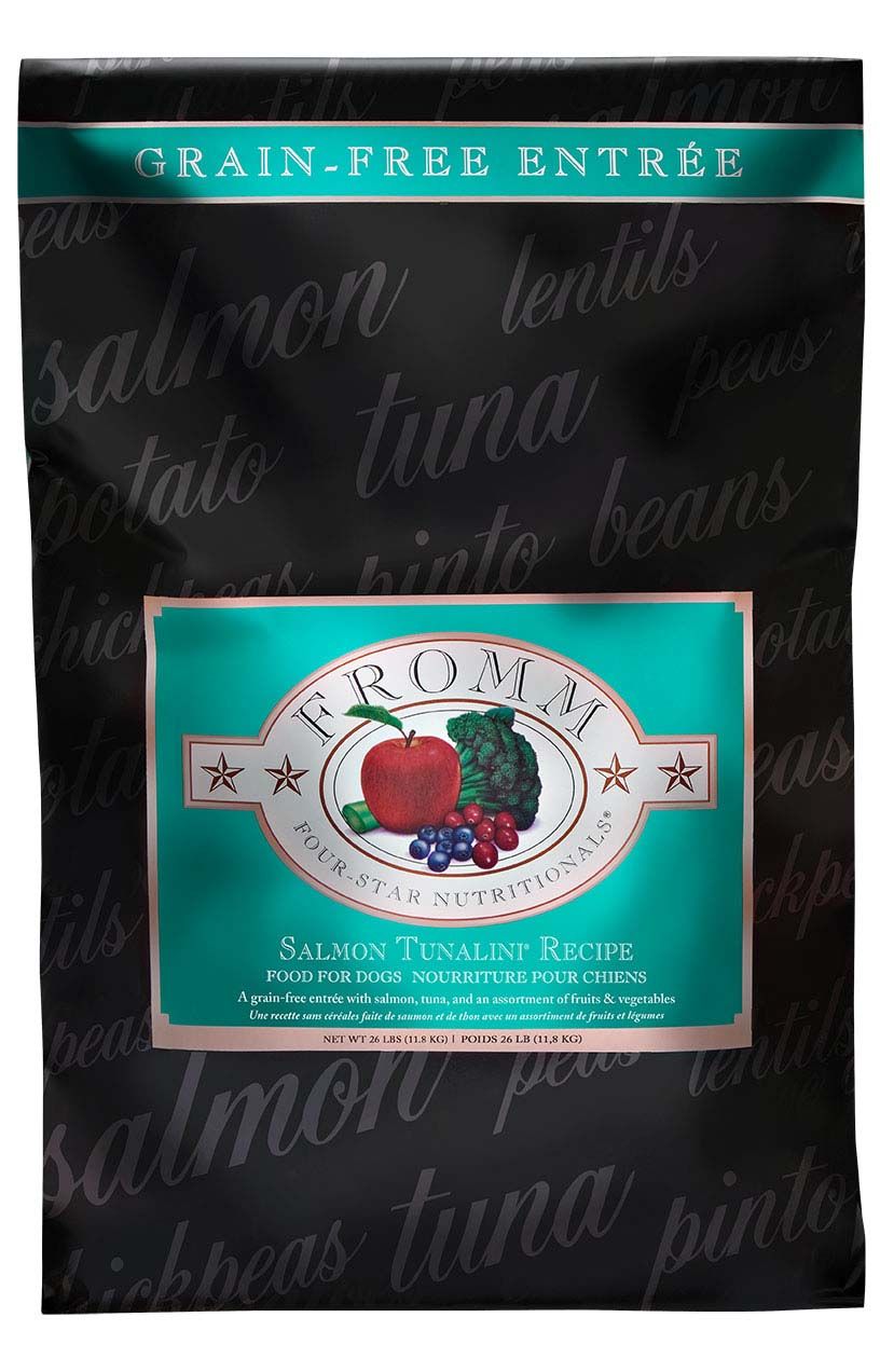 Fromm Four Star Salmon Tunalini Grain Free Dry Dog Food 26#