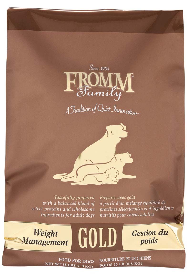 Fromm Gold Weight Management Dry Dog Food 15#
