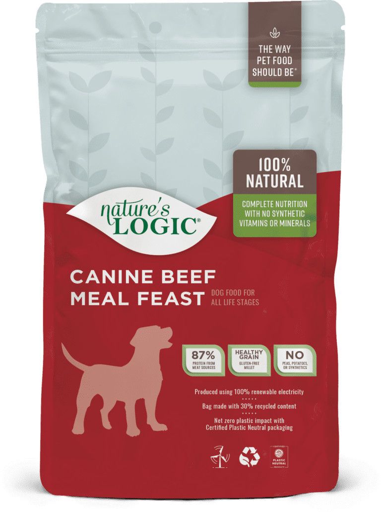 Nature&#39;s Logic Canine Beef Meal Feast Dry Dog Food 13#