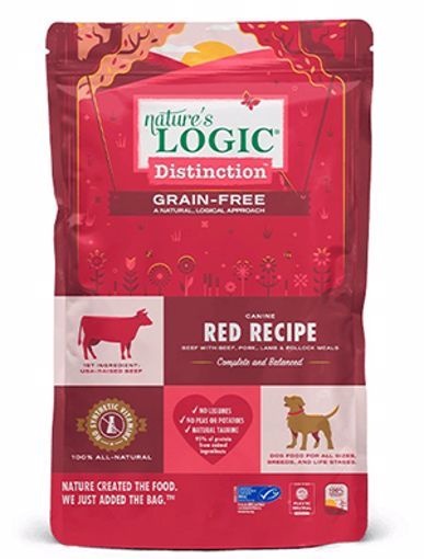Nature&#39;s Logic Distinction Red Recipe Grain Free Dry Dog Food