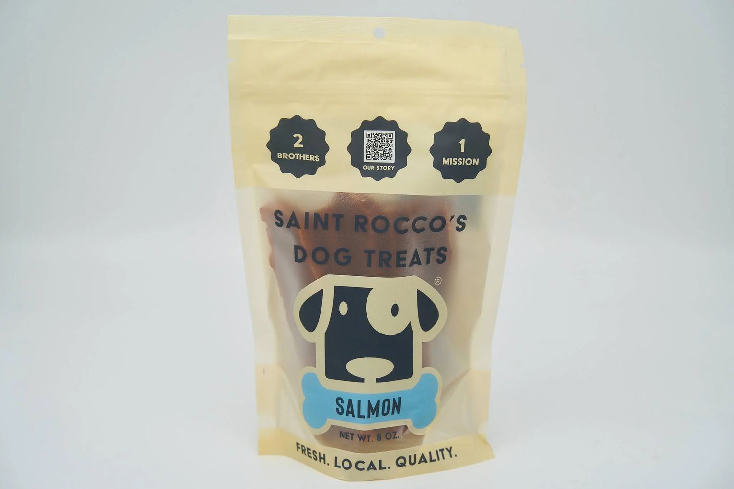 Saint Rocco&#39;s Treats Salmon 8oz