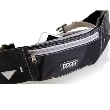 DOOG Walkie Belts, Color: Black, Size: 16&quot;