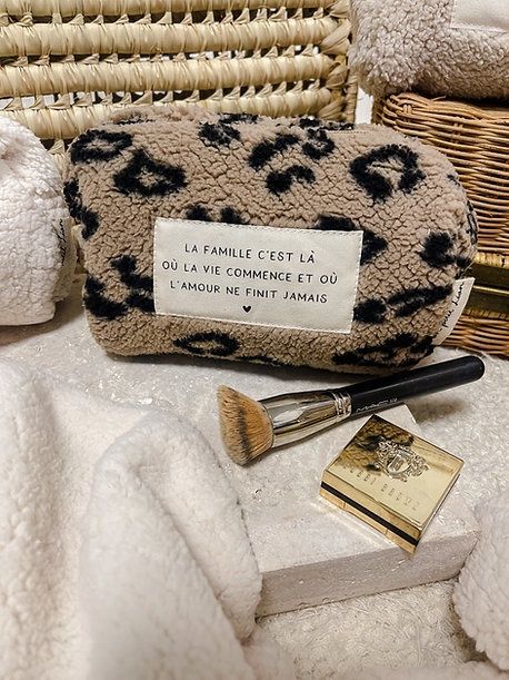 Petite Trousse de toilette Moumoute LÉOPARD