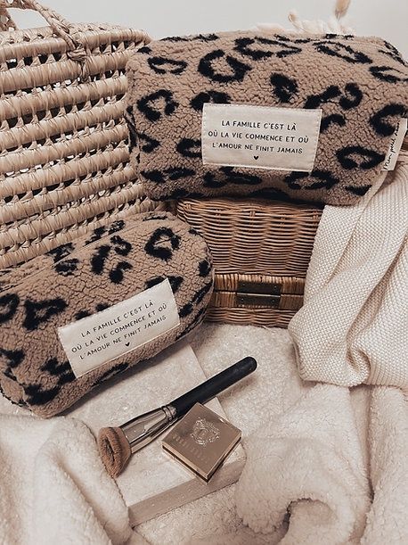 Petite Trousse de toilette Moumoute LÉOPARD
