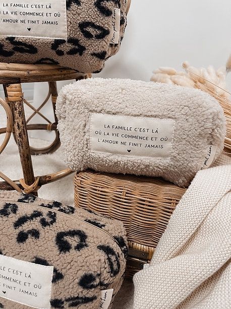 Petite Trousse de toilette Moumoute BEIGE