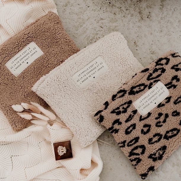 Pochette Moyenne Moumoute LÉOPARD