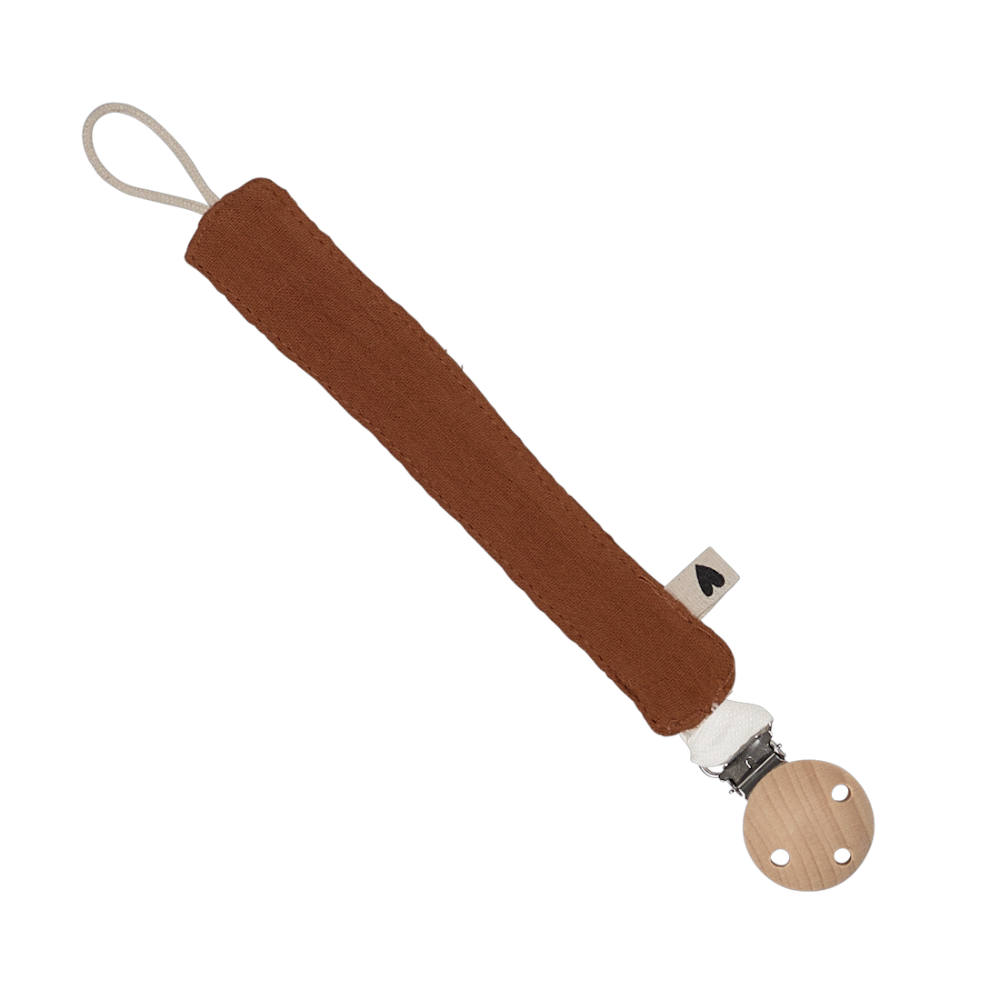 Attache tétine - Gaze Caramel