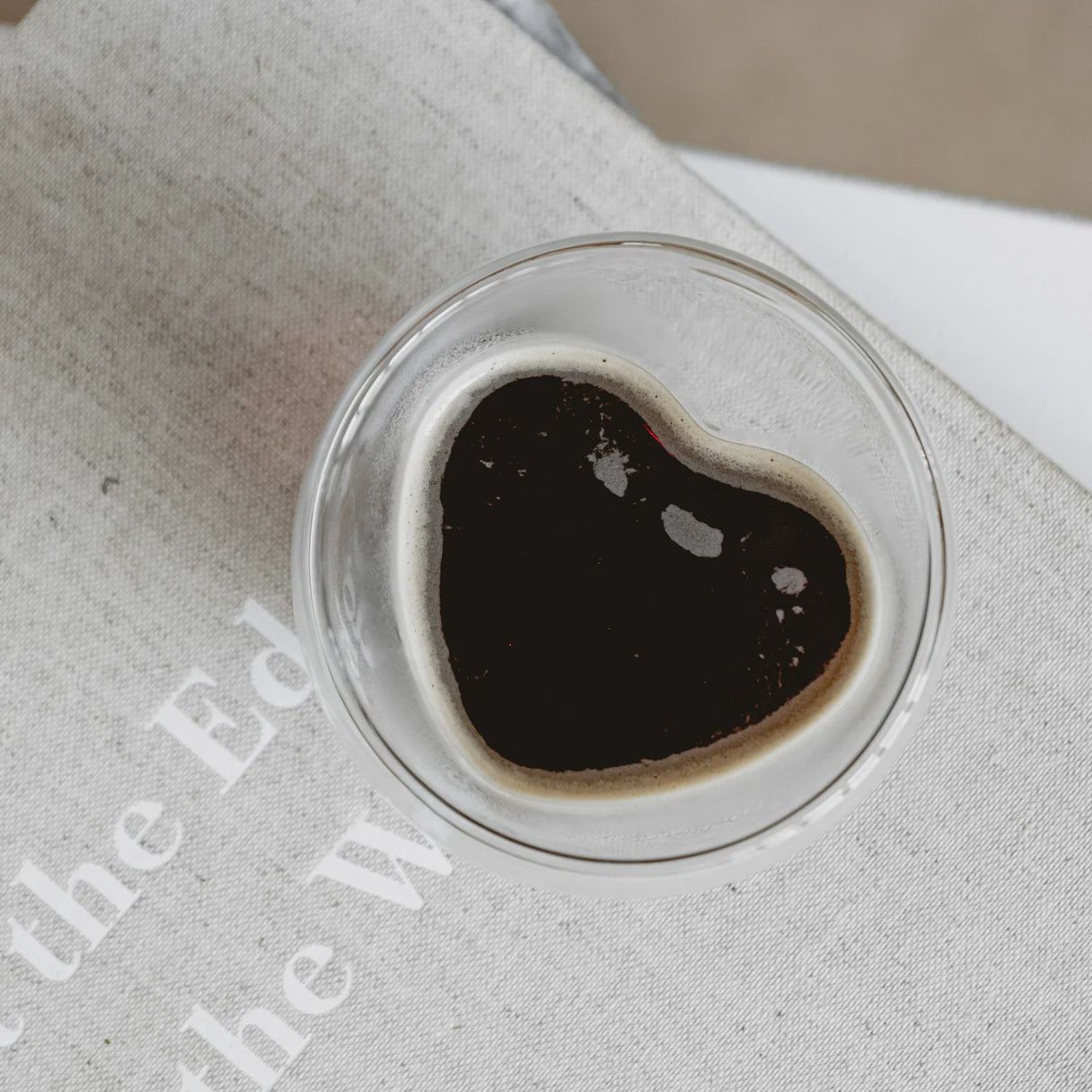 Tasse à double paroi - Coeur 200ml