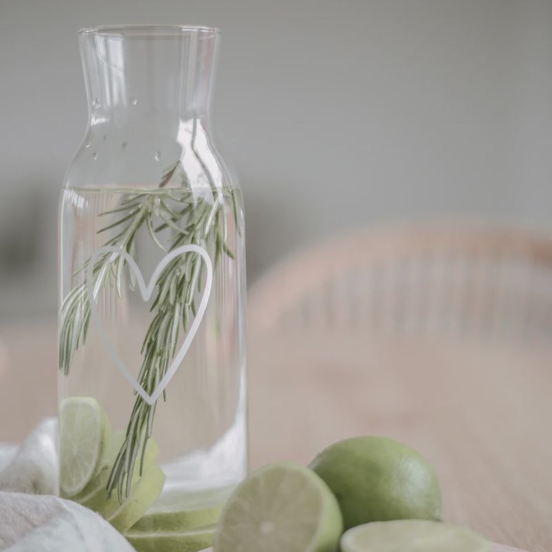Carafe - Coeur blanc
