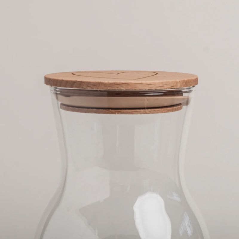 Couvercle - coeur pour carafe