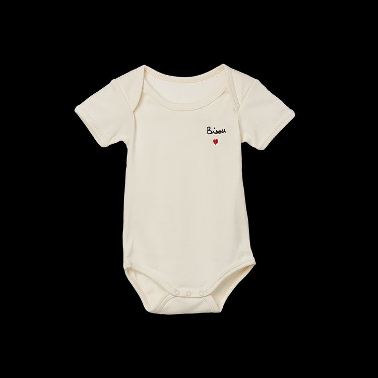 Body Brodé - Bisou, Taille :: 3M