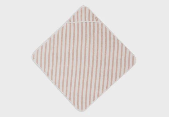 Cape de bain - Stripe Terry Wild Rose