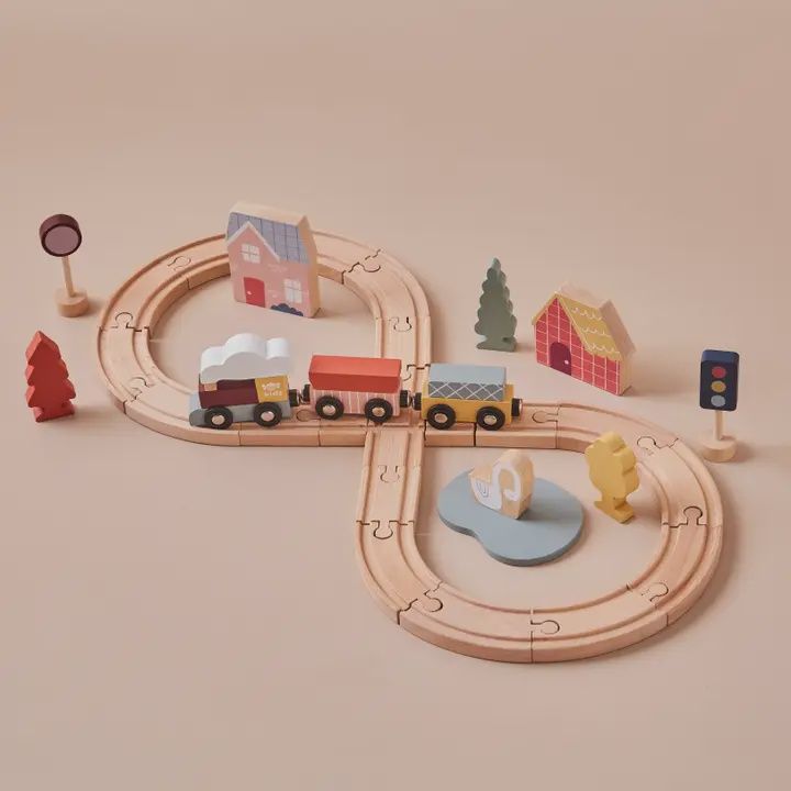 Ensemble de train en Bois