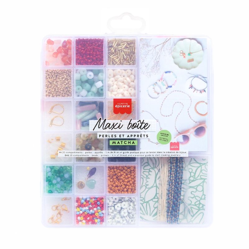 Maxi Boîte - Perles et Apprêts MATCHA