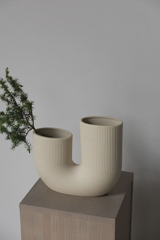 Vase - Stravalla Beige