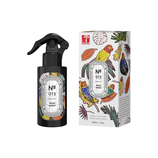 Spray d’ambiance Hello Candle - Pêche Monoï
