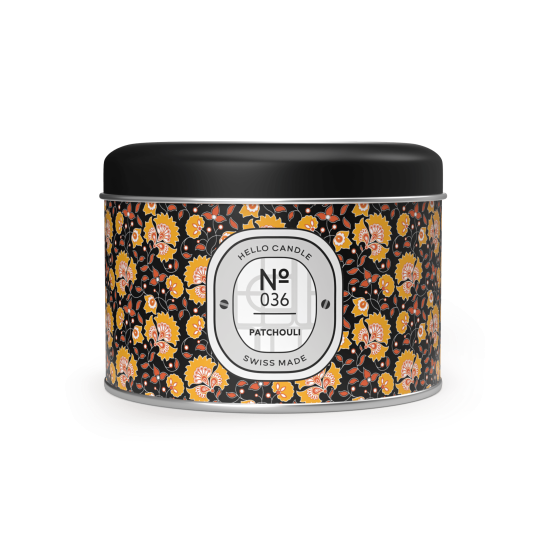 Bougie Hello Candle - Patchouli, Taille :: 1 mèche 180ml