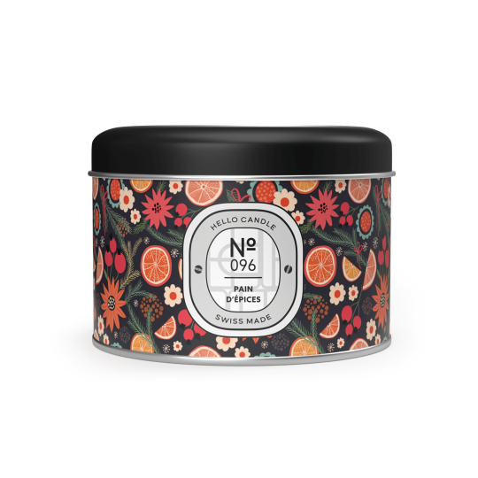 Bougie Hello Candle - Pain d’épices, Taille :: 1 mèche 180ml