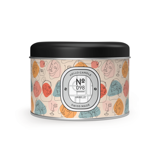 Bougie Hello Candle - Vanille, Taille :: 1 mèche 180ml