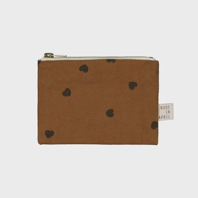 Porte monnaie Marie Cœur Cumin