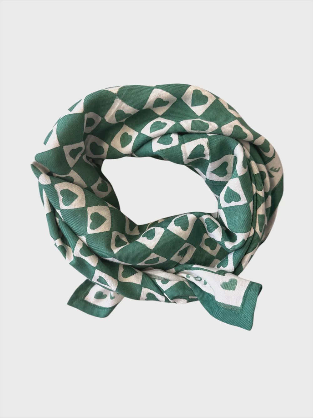Foulard - Coeur Sapin, Taille :: Adulte