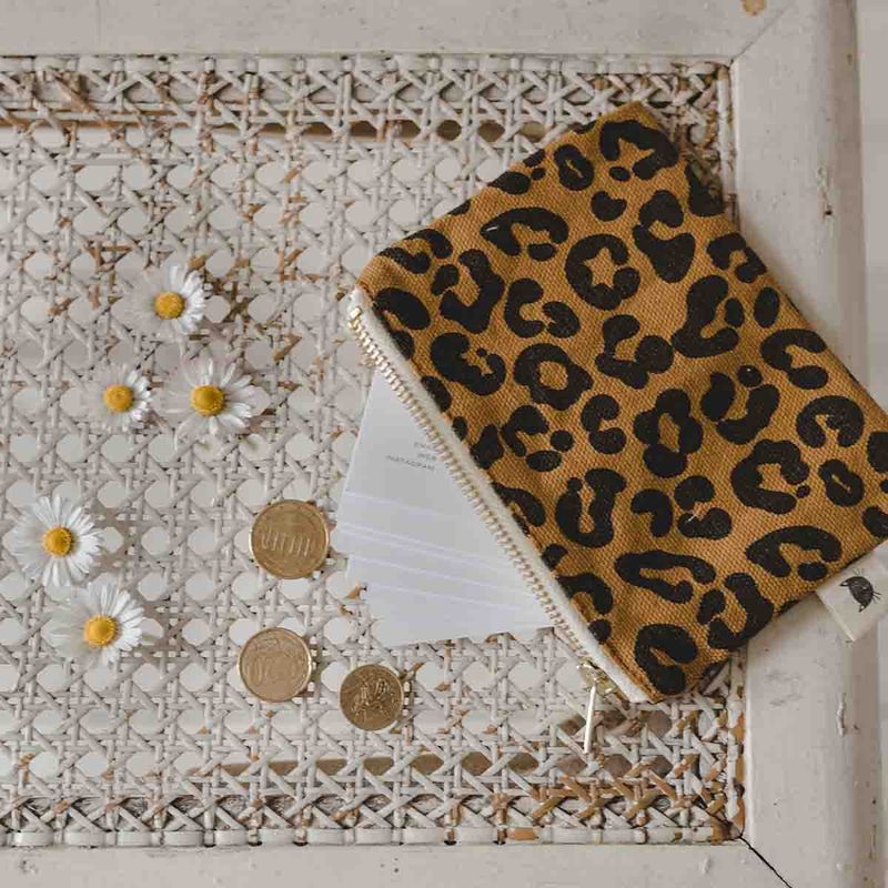 Porte-monnaie Marie Graou - Caramel