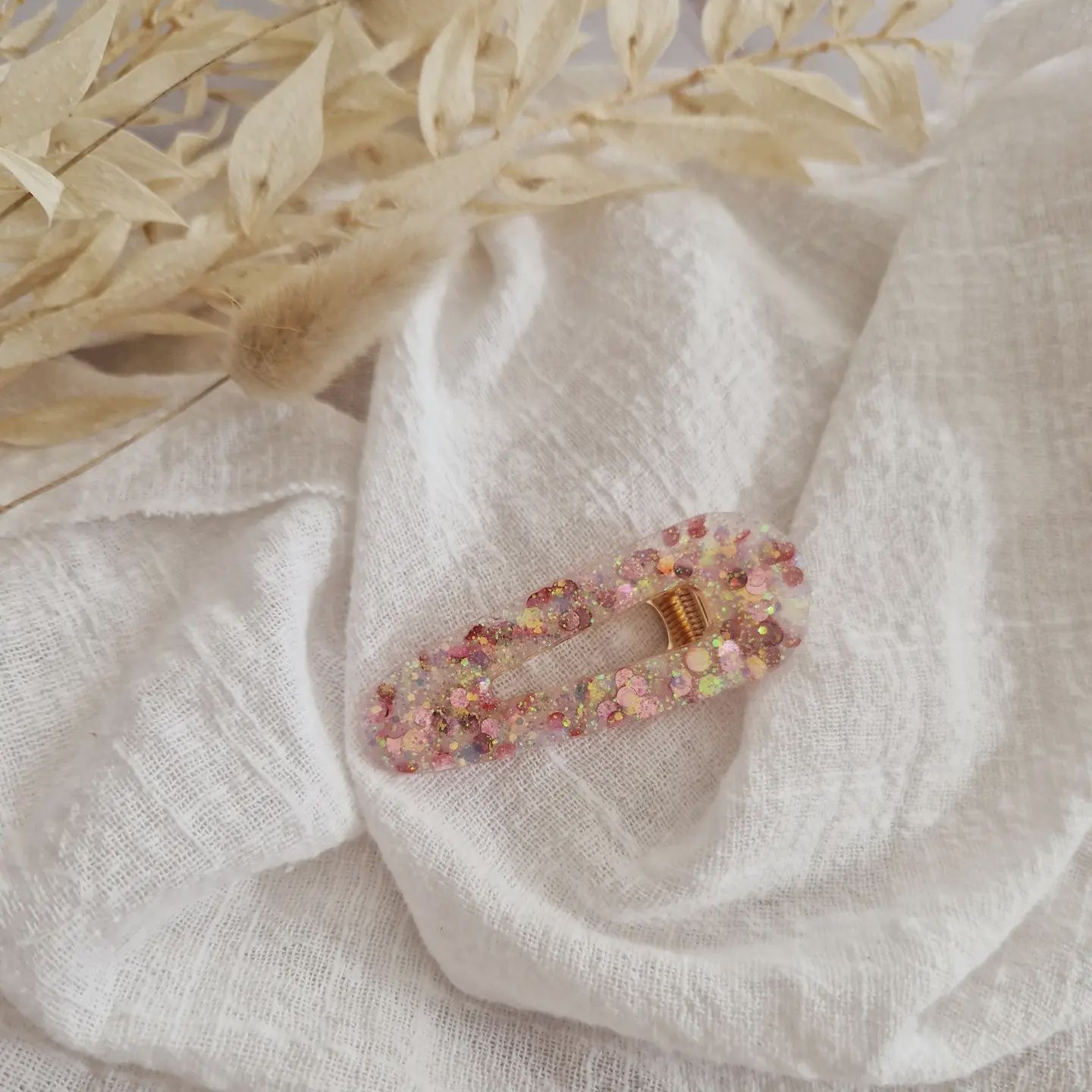 Barrette résine Cupcake