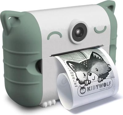KidyPrint - Appareil photo a impression thermique Vert